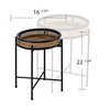 Broadmont Round Accent Tables – 2pc Set