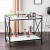Maxton Bar Cart – Black And White