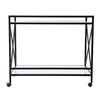Maxton Bar Cart – Black And White