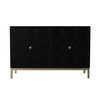 Gramdlynn Two-door Accent Cabinet - Black