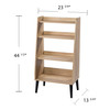 Berritza Midcentury Modern Bookshelf - Natural