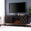 Marradi Electric Fireplace W/ Media Storage