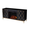 Marradi Electric Fireplace W/ Media Storage