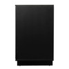 Delgrave Electric Media Fireplace W/ Storage - Black