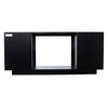 Delgrave Electric Media Fireplace W/ Storage - Black