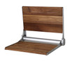 ANZZI Isle 15 In.  Teak Wall Mounted Shower Seat - AC-AZ8208