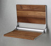 ANZZI Isle 15 In.  Teak Wall Mounted Shower Seat - AC-AZ8208