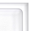 Dreamline Dreamstone 32 In. D X 60 In. W X 5 1/2 In. H Center Drain Single Threshold Shower Base In White B1DS6032XTC0001