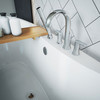 Dreamline Montego 60 In. L X 27 In. H White Acrylic Freestanding Bathtub BTMO6032WFXXC00