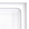 Dreamline Dreamstone 32 In. D X 60 In. W Base And Wall Kit In White Traditional Subway Pattern BWDS60321TC0001