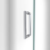 Dreamline Unidoor Mira 58-58 1/4 In. W X 72 In. H Frameless Hinged Shower Door In Chrome D245872M12-01