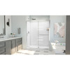 Dreamline Infinity-z 30 In. D X 60 In. W X 78 3/4 In. H Sliding Shower Door, Base, And Wall Kit - D2096030X