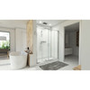 Dreamline Visions 32 In. D X 60 In. W X 78 3/4 In. H Sliding Shower Door, Base, And Wall Kit - D2116032X