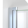 Dreamline Aqua-q Fold 36 In. D X 36 In. W X 76 3/4 In. H Frameless Bi-fold Shower Door With Acrylic Kit - DL-6526Q