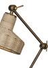 Bassett Mirror Whicker Desk Lamp