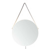 Nova of California Aurora Hanging Round Led Mirror 36“