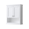 Avery Wall-mounted Bathroom Storage Cabinet In White