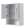 Daria Wall-mounted Storage Cabinet In White