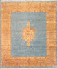 Pasargad Home ATIEH Antique L. Blue Area Rug - 11' 9" X 13' 8" Rectangular
