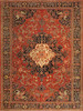 Pasargad Home 026705 Antique Rust Area Rug - 10'11" X 14' 9" Rectangular