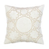 Pasargad Home PCC-7066 Naples Ivory Pillow - 20" X 20" Rectangular