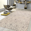 Pasargad Home PLT-1624 Modern Hand-tufted Silver Area Rug