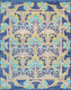 Pasargad Home PRE-13 Oushak Fine Blue Area Rug