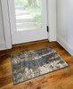 Addison Rugs ABK36 Barkley Power Woven Grey Area Rugs