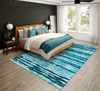 Addison Rugs ABV34 Bravado Machine Made Blue Area Rugs