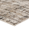 Addison Rugs AEE33 Emery Power Woven Taupe Area Rugs
