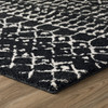 Addison Rugs ALA32 Lauren Shag Charcoal Area Rugs