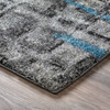 Addison Rugs APL34 Plano Power Woven Grey Area Rugs