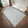 Addison Rugs ASF34 Safari Machine Made Grey Area Rugs