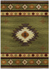 Addison Rugs ASO34 Sonora Machine Made Green Area Rugs