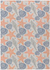 Addison Rugs ASR34 Surfside Machine Made Peach Area Rugs