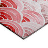 Addison Rugs ASR35 Surfside Machine Made Red Area Rugs