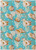 Addison Rugs ASR36 Surfside Machine Made Aqua Area Rugs