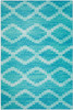 Addison Rugs AYU39 Yuma Machine Made Turquoise Area Rugs