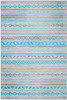 Addison Rugs AYU40 Yuma Machine Made Turquoise Area Rugs