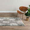 Addison Rugs OSRE36 Reston Shag Grey Area Rugs