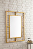 Boston 30" Rectangular Mirror, Radiant Gold