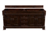 Brookfield 72" Burnished Mahogany Double Vanity