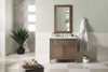 Chicago 36" Single Vanity, Whitewashed Walnut W/ 3 Cm Ethereal Noctis Quartz Top