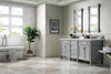 Brittany 72" Urban Gray Double Vanity W/ 3 Cm Eternal Marfil Quartz Top