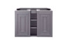 Alicante' 39.5" Single Vanity Cabinet, Grey Smoke