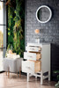 Addison 15"  Base Cabinet W/ Drawers, Glossy White W/ 3 Cm Carrara Marble Top