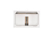 Athens 36" Single Vanity Cabinet, Glossy White