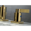 Kingston Brass Nuvofusion Widespread Bathroom Faucets FSC896XNDL-P