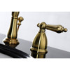 Kingston Brass Heritage Widespread Bathroom Faucets KB197XAL-P