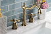 Kingston Brass Heritage Widespread Bathroom Faucets KB197XAX-P